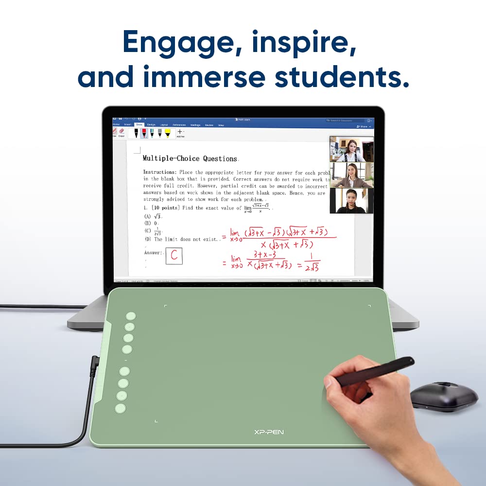 Foto 7 | Tableta De Dibujo Xp-pen Deco 01 V2 10x6.25'' Para Chromebook - Venta Internacional.