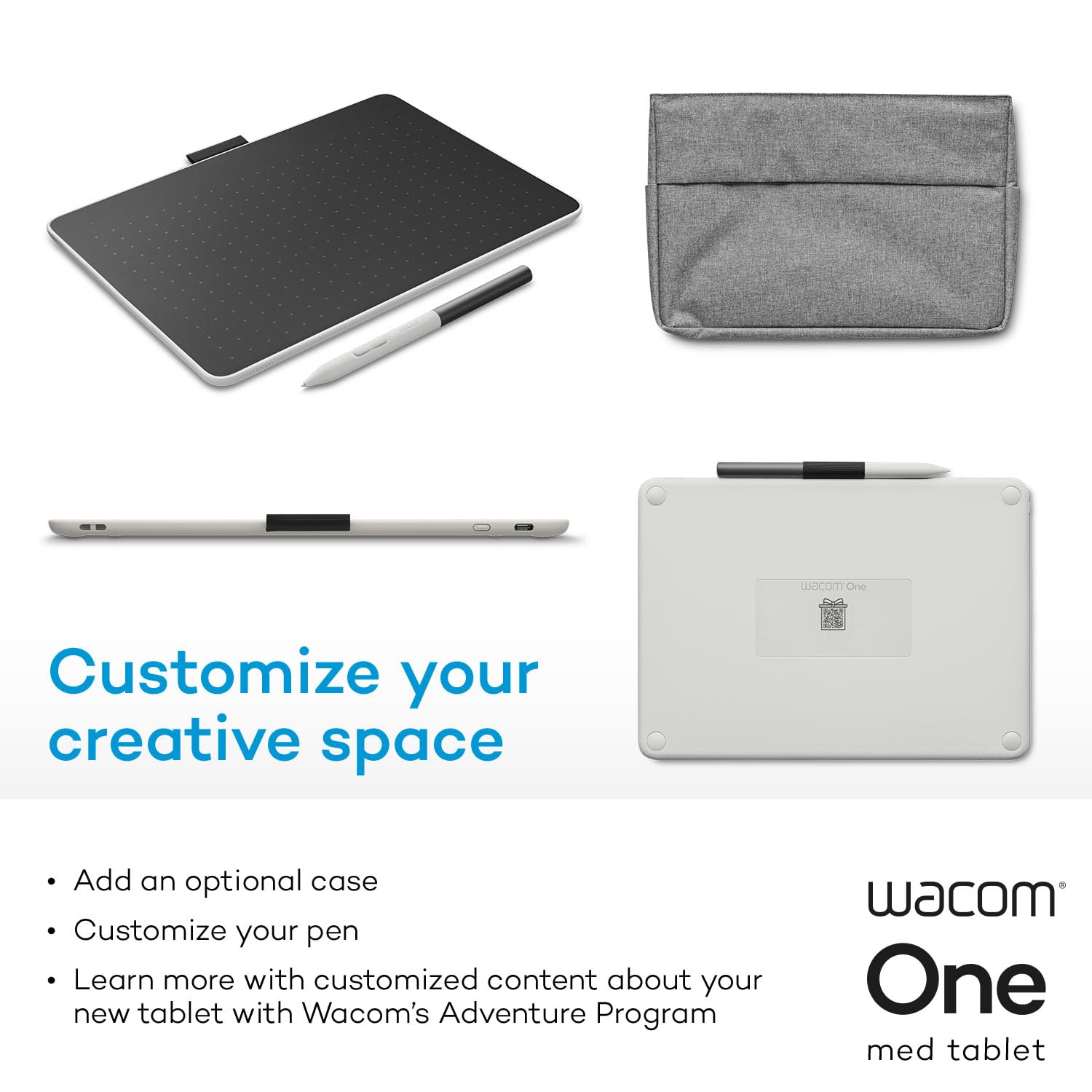 Foto 4 | Tableta De Dibujo Wacom One Bluetooth Medium De 25,1 X 18 Cm Con Bolígrafo - Venta Internacional.