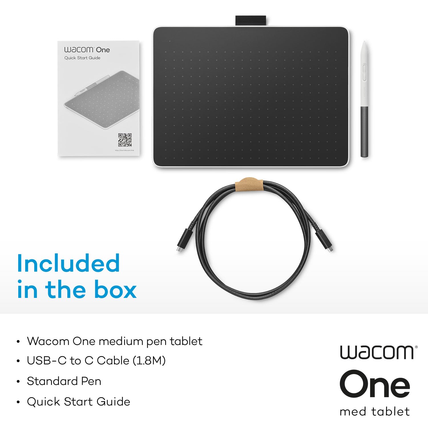 Foto 6 | Tableta De Dibujo Wacom One Bluetooth Medium De 25,1 X 18 Cm Con Bolígrafo - Venta Internacional.