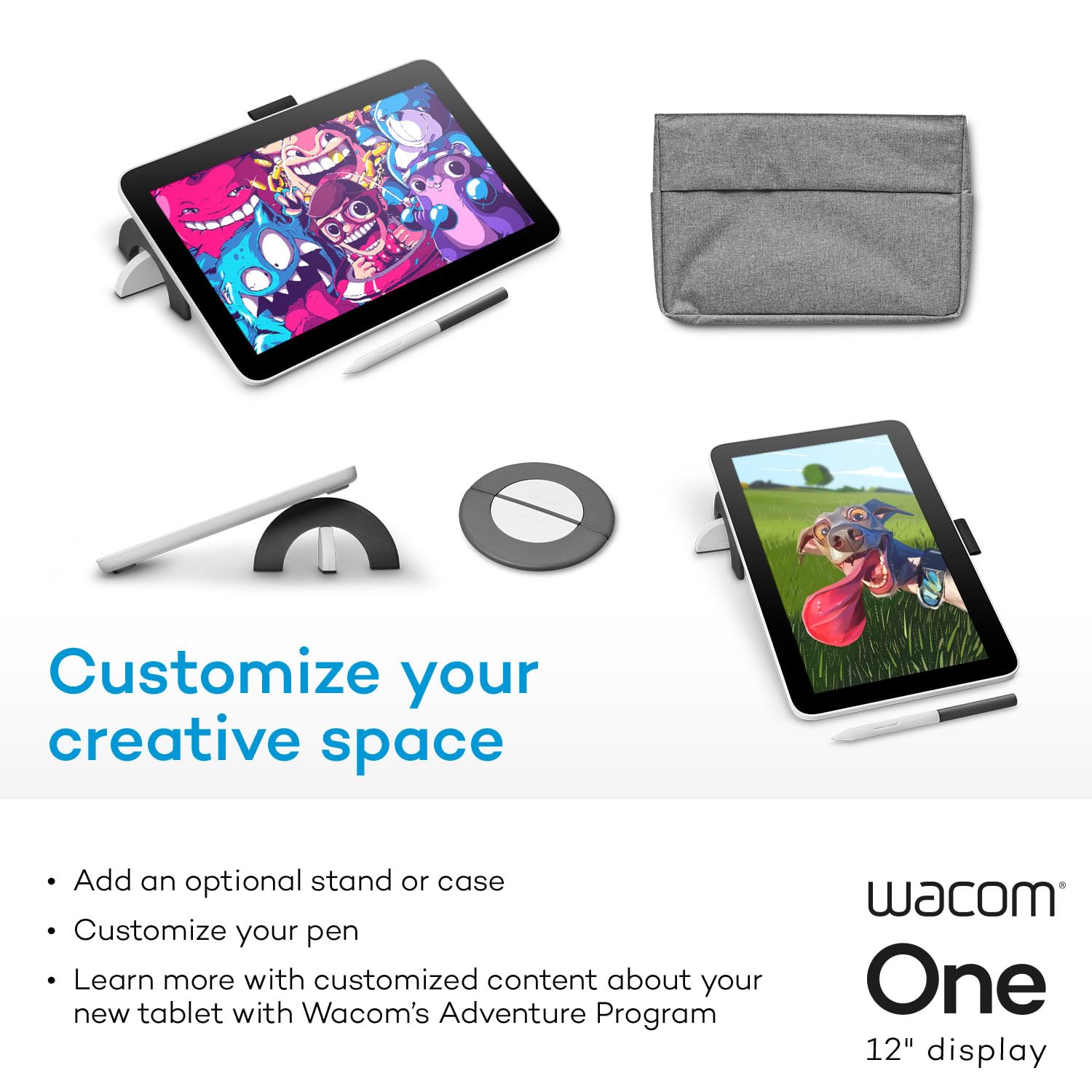 Foto 4 | Tableta De Dibujo Wacom One 12 11,6 Pulgadas Full Hd Para Mac/windows - Venta Internacional.