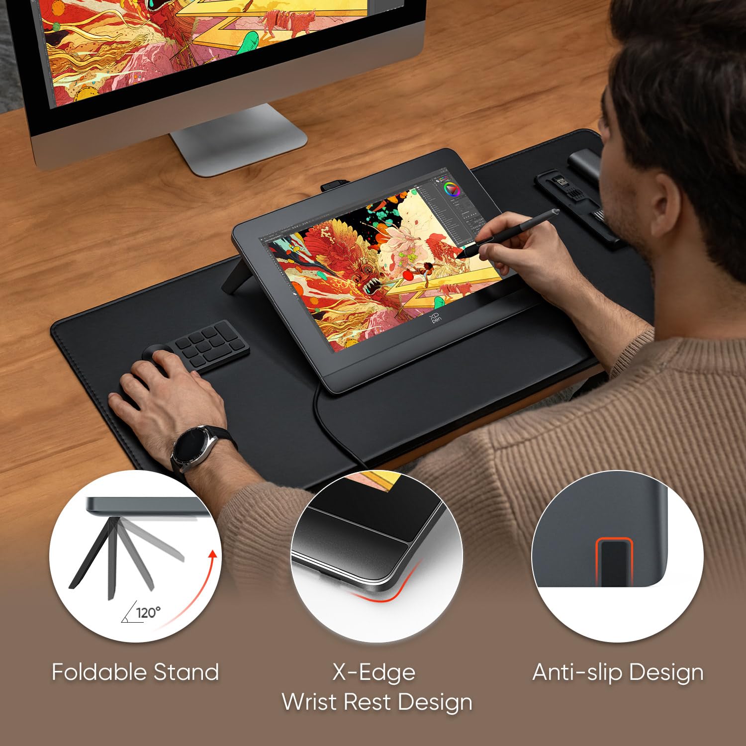 Foto 6 pulgar | Tableta De Dibujo Xp-pen Artist Pro 14 Gen2 De 14 Pulgadas - Venta Internacional.