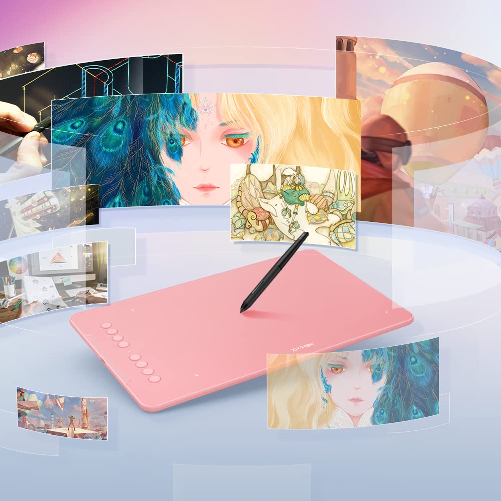 Foto 7 | Tableta De Dibujo Xp-pen Deco 01 V2 25x16 Cm Para Chromebook - Venta Internacional.