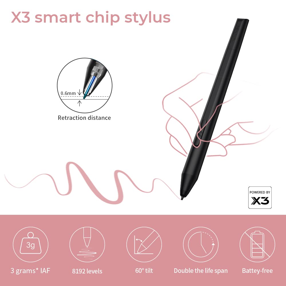 Foto 3 pulgar | Tableta de Dibujo Xp-pen Deco L 10 X 6 Pulgadas con Lápiz Capacitivo Sin Batería - Venta Internacional