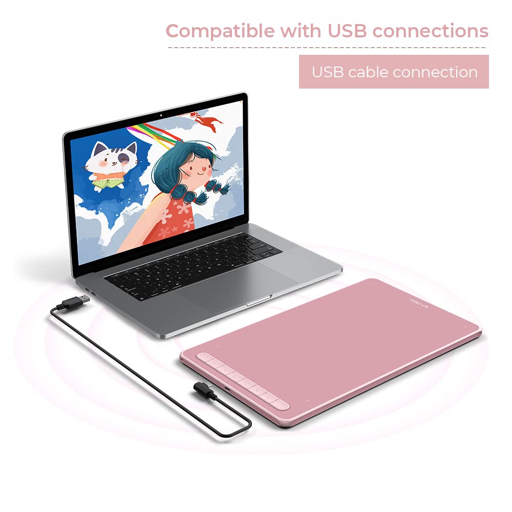 Foto 4 pulgar | Tableta de Dibujo Xp-pen Deco L 10 X 6 Pulgadas con Lápiz Capacitivo Sin Batería - Venta Internacional