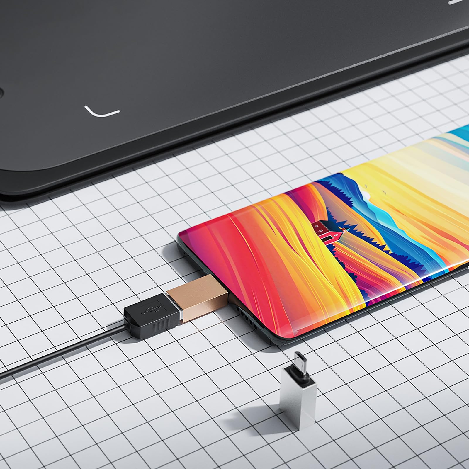 Foto 2 | Tableta De Dibujo Gráfico Ugee M708 V2 Android 10x6 Pulgadas - Venta Internacional.