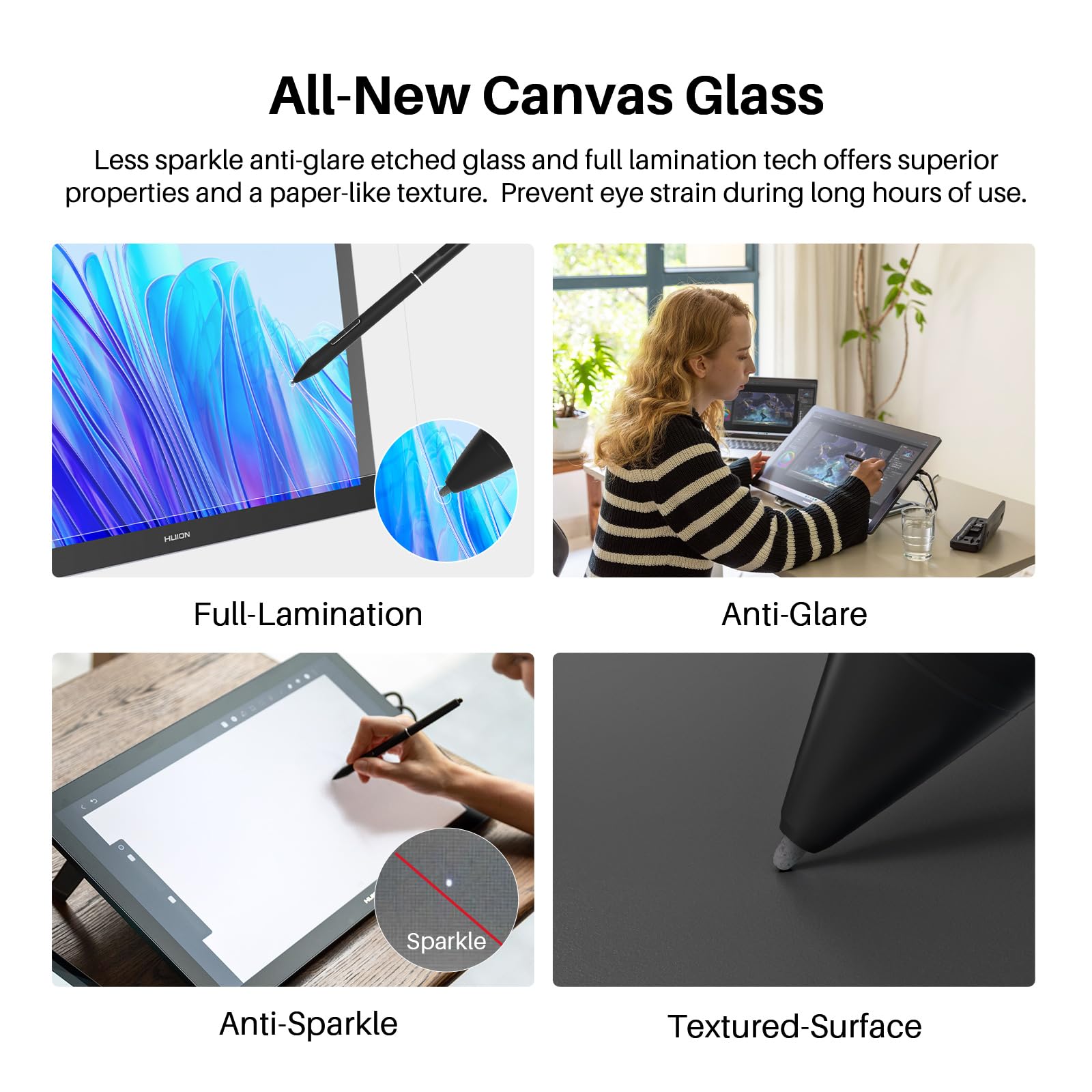 Foto 7 | Tableta De Dibujo Huion Kamvas Pro 19 4k Uhd Con Pantalla Táctil