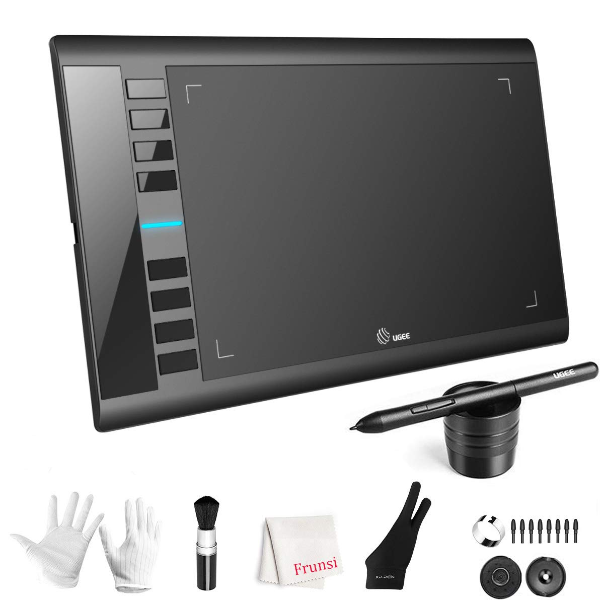 Foto 2 pulgar | Tableta Gráfica De Dibujo Ugee M708 De 25,4 X 15,24 Cm Con 8 Teclas De Acceso Rápido - Venta Internacional.