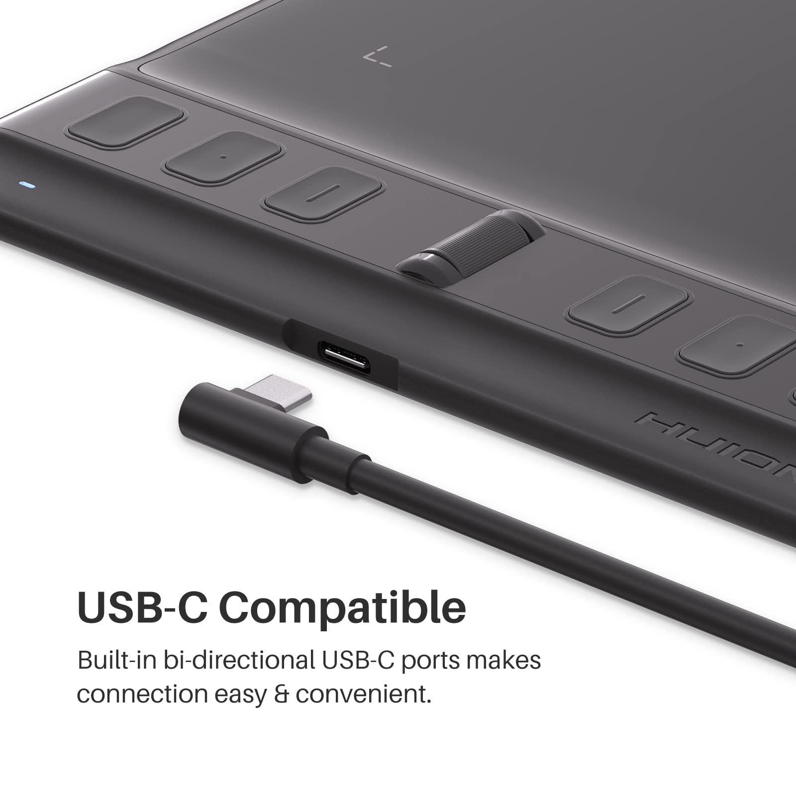 Foto 6 | Tableta De Dibujo Huion Inspiroy 2 Pequeña Con Lápiz Capacitivo Para Pc Y Android - Venta Internacional.