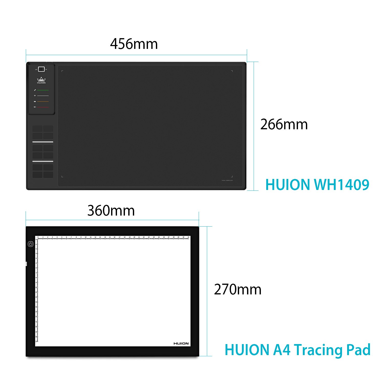 Foto 7 pulgar | Tableta Gráfica Inalámbrica Huion WH1409 con 8192 - Venta Internacional