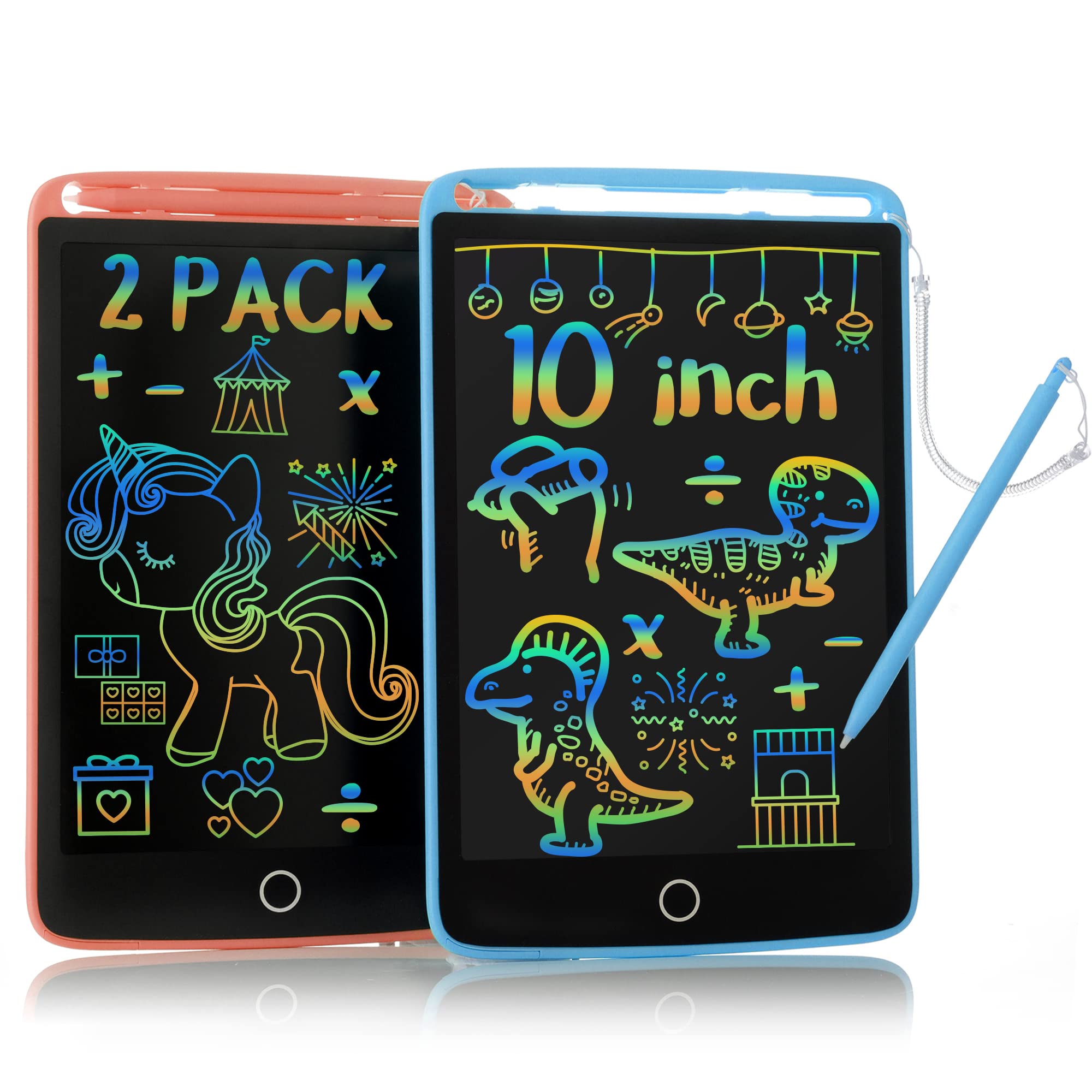 Foto 2 pulgar | Tableta de Escritura Lcd Kidwill Doodle Scribbler de 10" Paquete de 2 - Venta Internacional