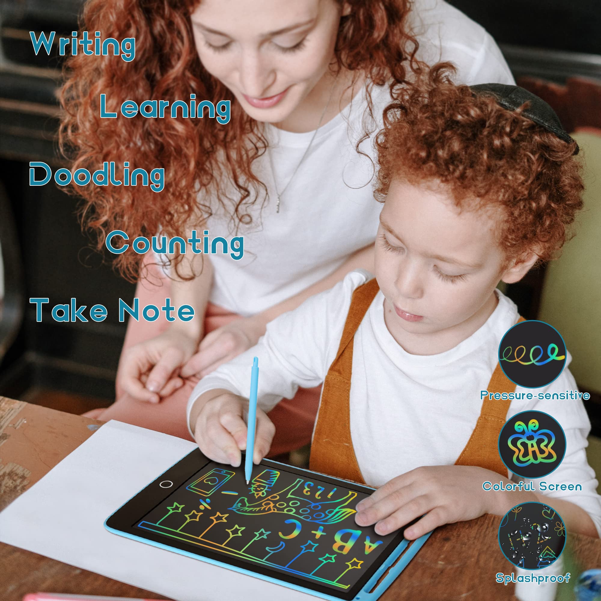 Foto 3 | Tableta de Escritura Lcd Kidwill Doodle Scribbler de 10" Paquete de 2 - Venta Internacional