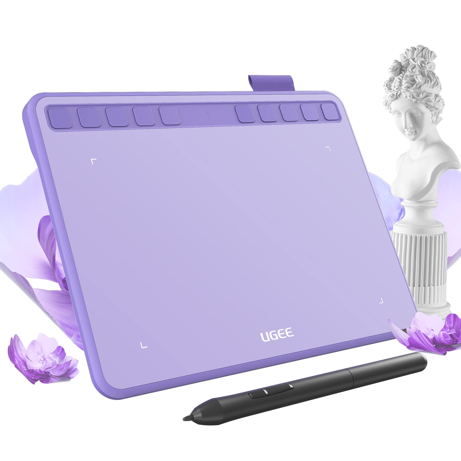 Foto 1 | Tableta De Dibujo Ugee S640 De 16,5 X 10,2 Cm Con Lápiz Óptico De 8192 Niveles - Venta Internacional.