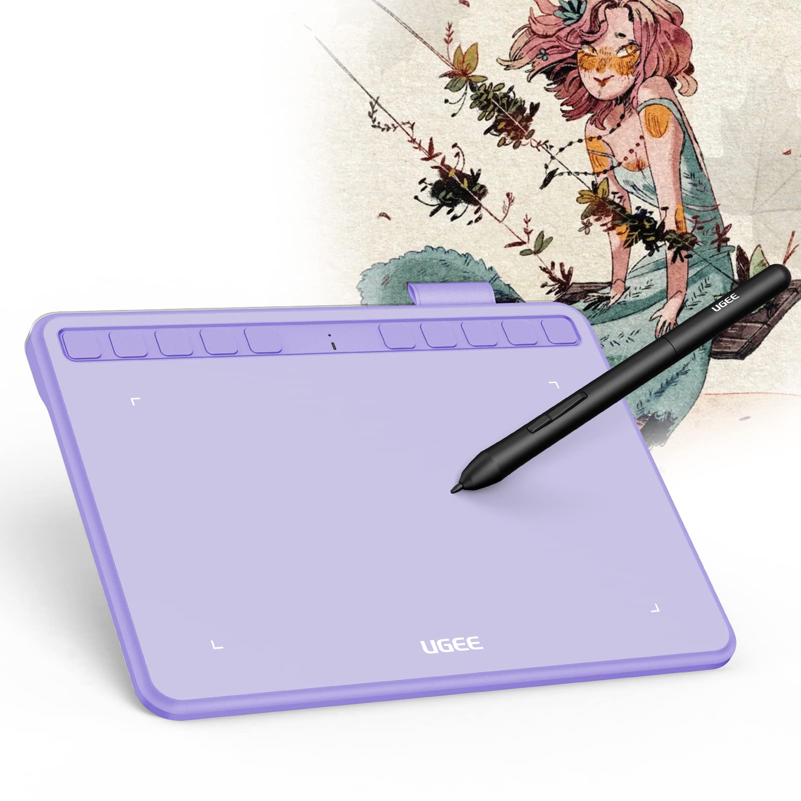 Foto 3 pulgar | Tableta De Dibujo Ugee S640 De 16,5 X 10,2 Cm Con Lápiz Óptico De 8192 Niveles - Venta Internacional.