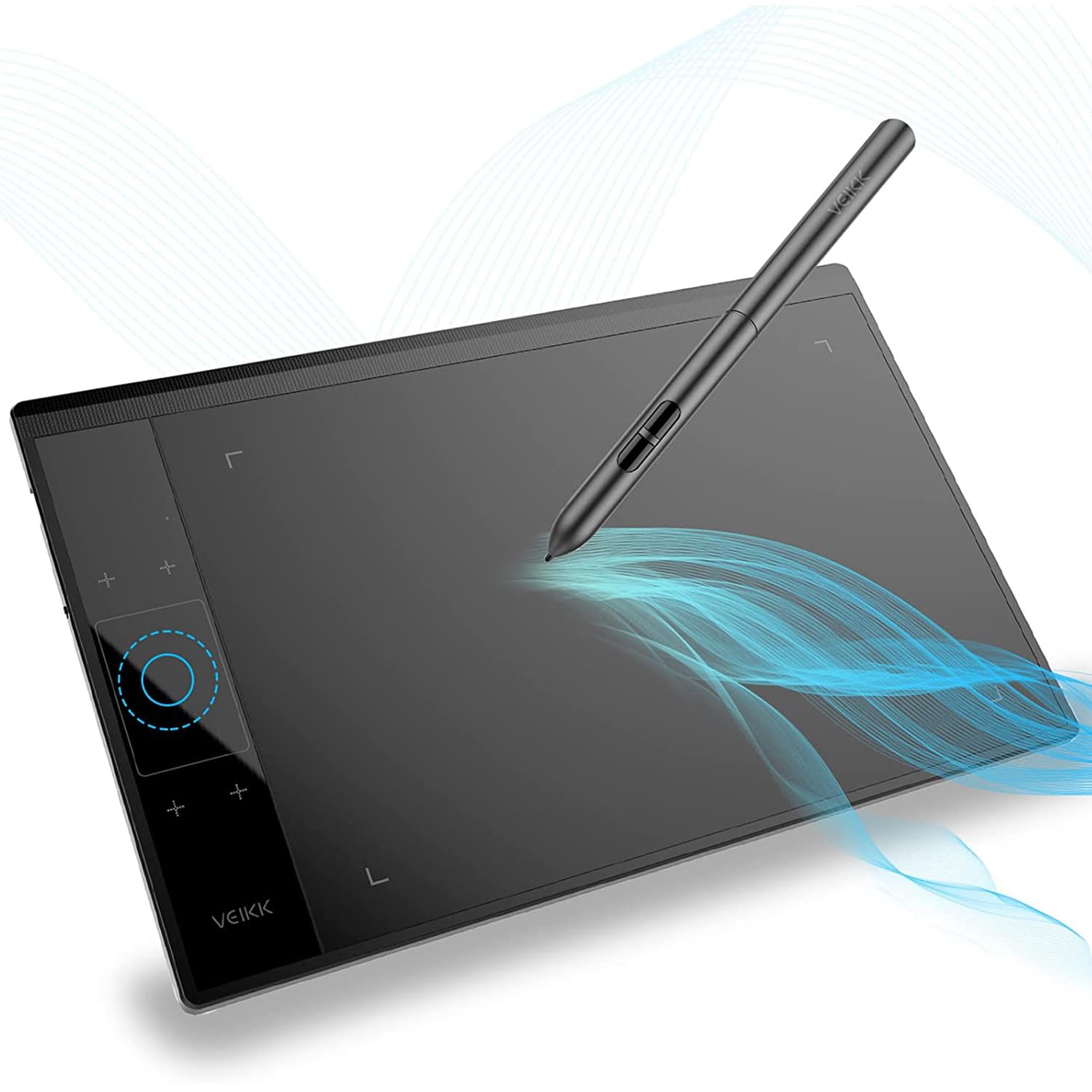 Tableta Gráfica De Dibujo Veikk A30 De 10x6 Pulgadas Con 8192 Niveles - Venta Internacional.
