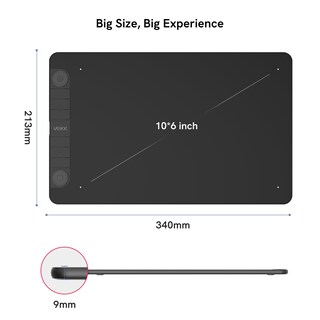 Foto 5 | Tablet de Dibujo Veikk Vk1060pro de 10x6"-Venta Internacional