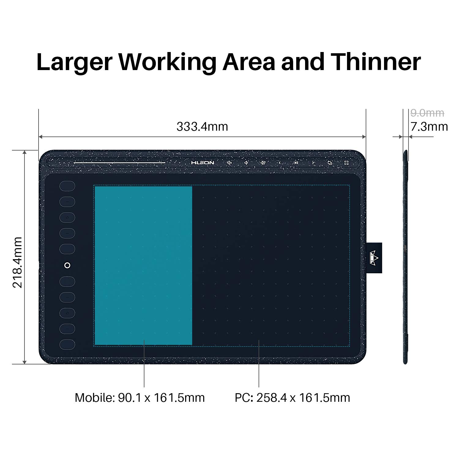 Foto 6 pulgar | Tableta De Dibujo Gráfico Huion Hs611 Android 8192 Pressure - Venta Internacional.
