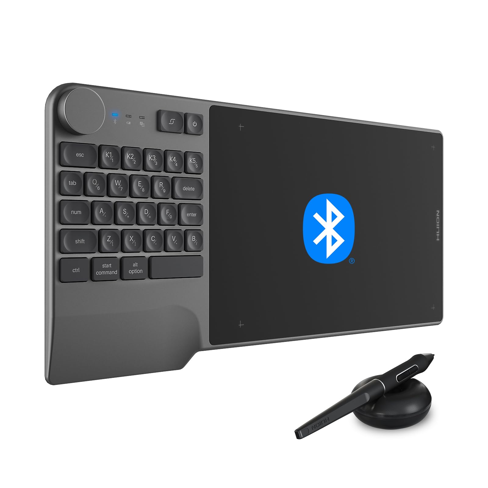 Foto 2 pulgar | Tableta De Dibujo Inalámbrica Huion Inspiroy Keydial Kd200 Bluetooth - Venta Internacional.