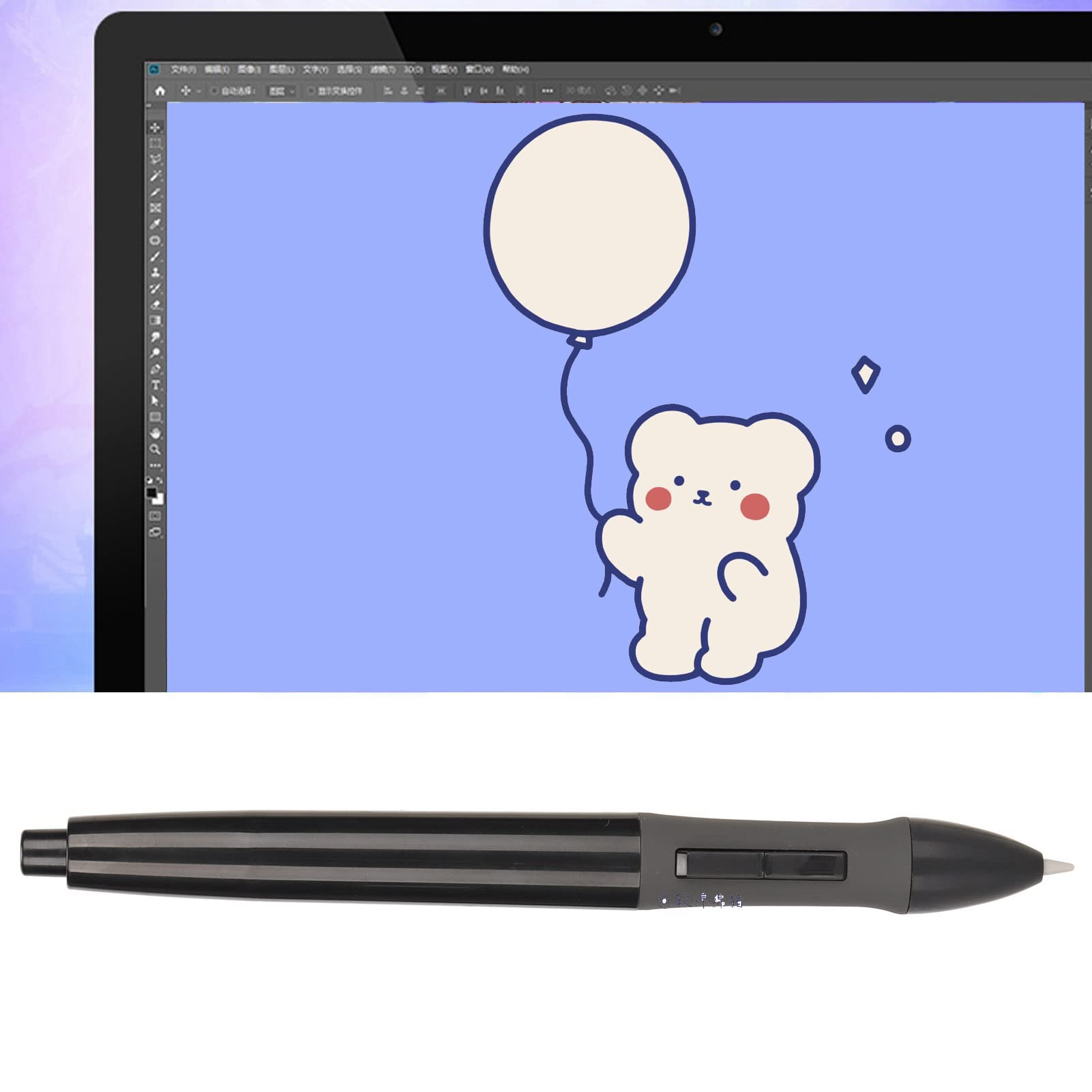 Foto 5 | Lápiz Para Tableta De Dibujo Yoidesu Pen68d 8192 Level Pressure - Venta Internacional.