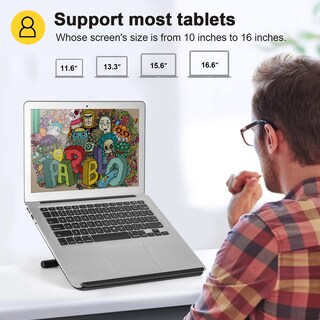 Foto 7 | Soporte Para Tableta De Dibujo Parblo Pr 100 Para 10-16 - Venta Internacional.