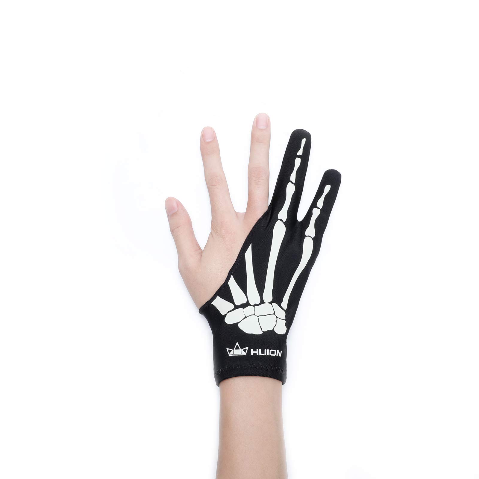 Foto 2 pulgar | Guante De Artista Huion Skeleton Para Tableta De Dibujo Gráfico - Venta Internacional.