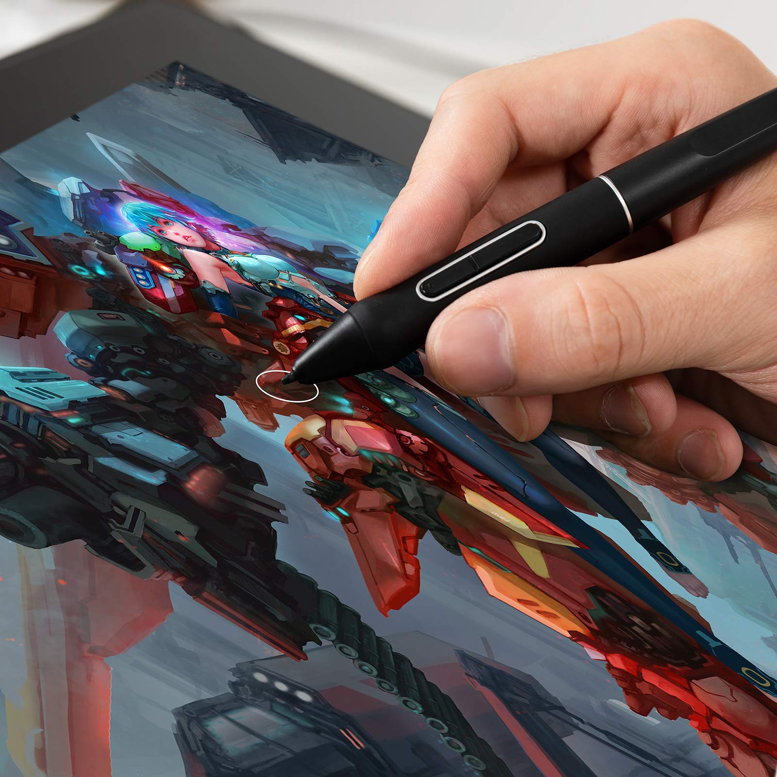 Foto 6 pulgar | Lápiz Capacitivo Huion Pw517 Sin Batería Para Huion Kamvas 13 - Venta Internacional.