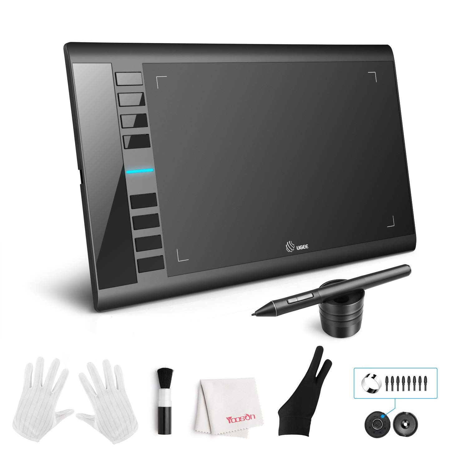 Foto 2 pulgar | Tableta Gráfica Digital Ugee M708 De 10x6 Pulgadas - Venta Internacional.