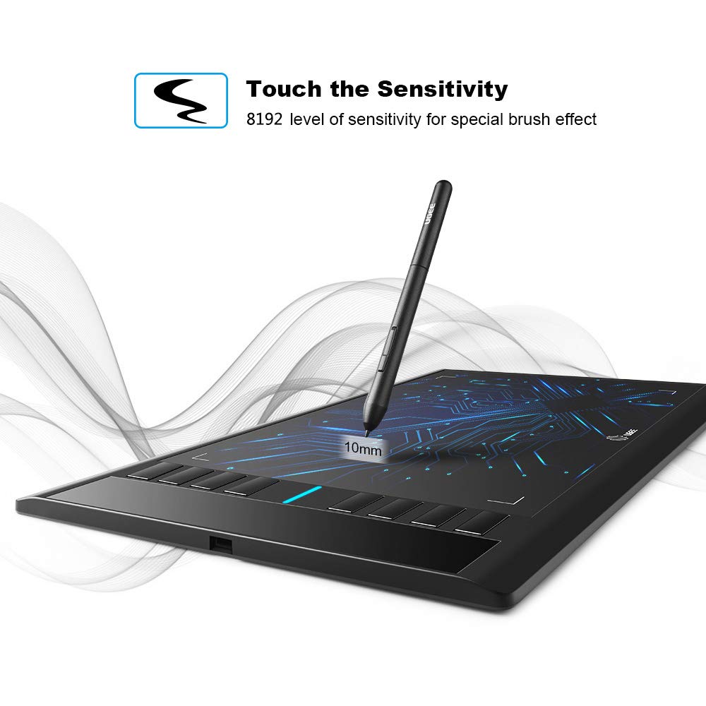 Foto 3 | Tableta Gráfica Digital Ugee M708 De 10x6 Pulgadas - Venta Internacional.