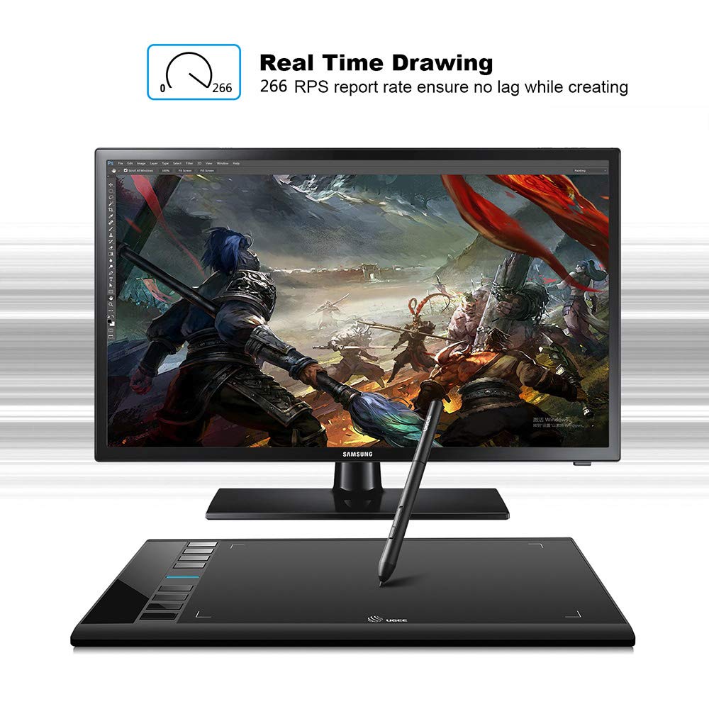 Foto 6 | Tableta Gráfica Digital Ugee M708 De 10x6 Pulgadas - Venta Internacional.