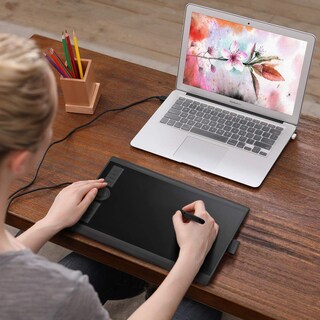 Foto 7 | Gaomon M10k - Tableta De Dibujo Gráfico (10 X 6,2 Pulgadas, 8192, Niveles De Presión, Lápiz Capacitivo Sin Batería)