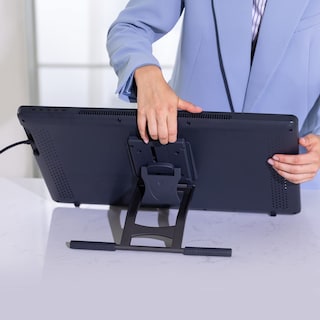 Foto 3 | Soporte Ajustable Huion Modelo St100a Color Negro, Compatible Con Kamvas 20/22/24 Y Pro 24 (4k)