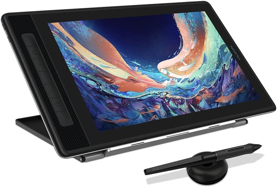 Foto 1 | Tableta Gráfica Huion Kamvas Pro 13 2.5k Color Negro, 13,3 Pulgadas, Compatible Con Android, Incluye Plumilla Y Soporte