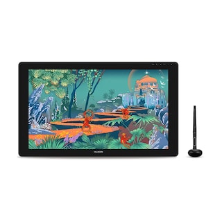 Foto 1 | Tableta Gráfica Huion Kamvas 24 Color Negro, 23,8 Pulgadas, Qhd, Con Soporte Ajustable, Lápiz Sin Batería Y Guante