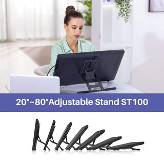 Foto 6 | Huion Kamvas 24 Plus 2.5k Qhd Tablet Gráfica Con Lápiz Sin Batería, Pantalla Laminada Qd, 140% Srgb, Para Pc Y Mac