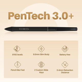 Foto 4 | Tablet de Deibujo Huion Negra-Venta Internacional