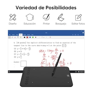 Foto 4 | Tableta Gráfica Xp-pen Deco 01v3 De 10 Pulgadas Con Lápiz Óptico