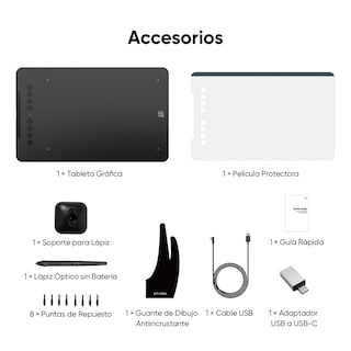Foto 6 | Tableta Gráfica Xp-pen Deco 01v3 De 10 Pulgadas Con Lápiz Óptico