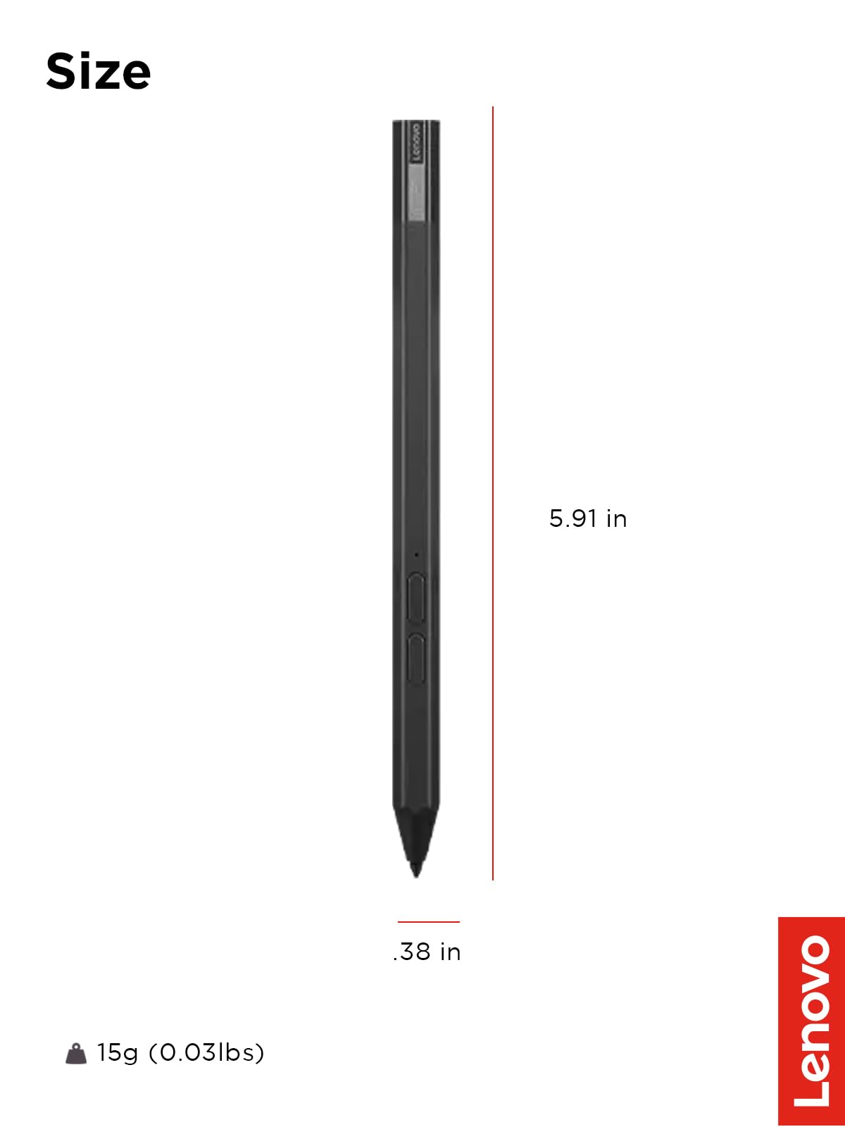 Foto 8 pulgar | Lápiz De Carga Usb C Para Lenovo Precision Pen 2, Color Gris - Venta Internacional.