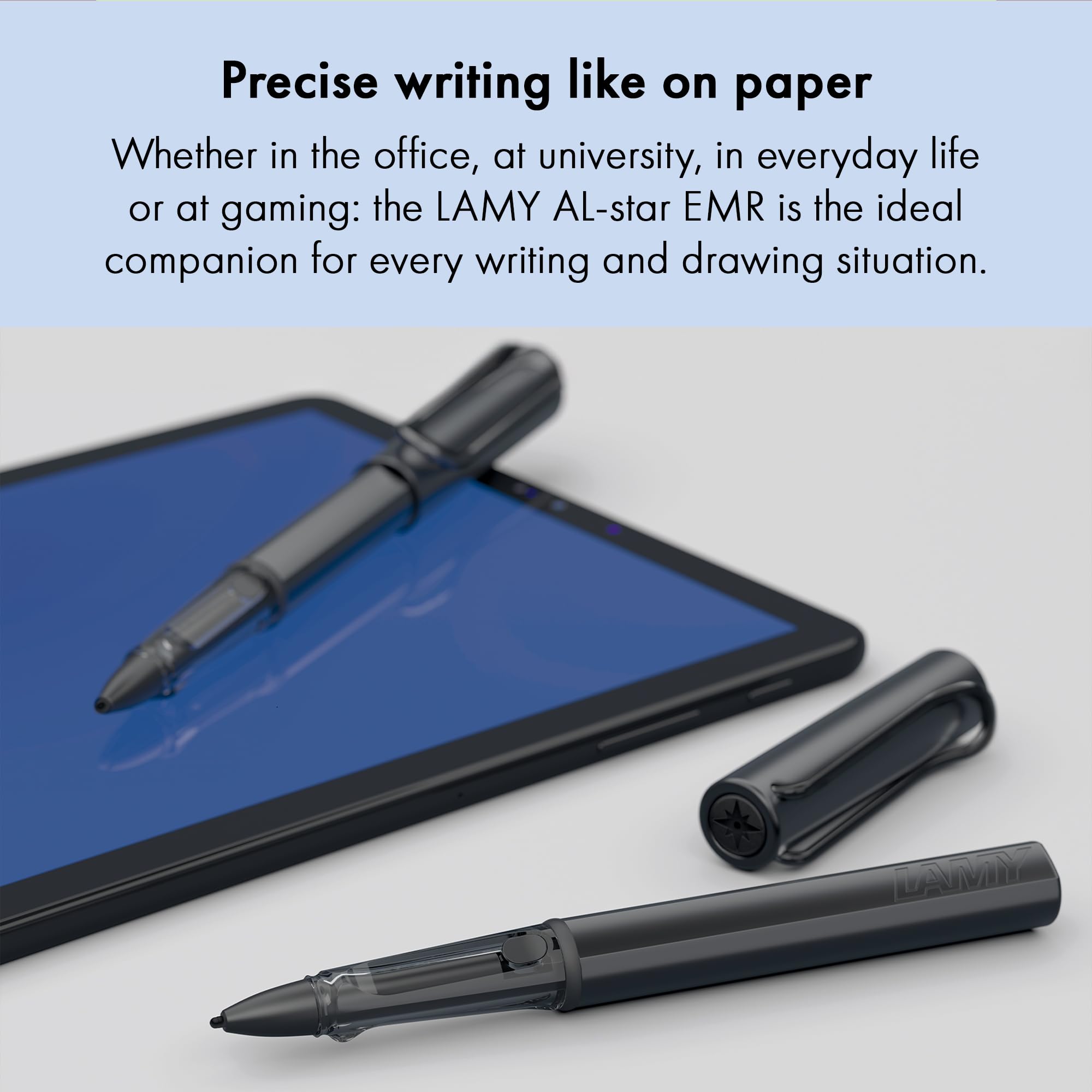 Foto 7 | Lápiz Digital Lamy Al-star Emr, Aluminio Negro - Venta Internacional.