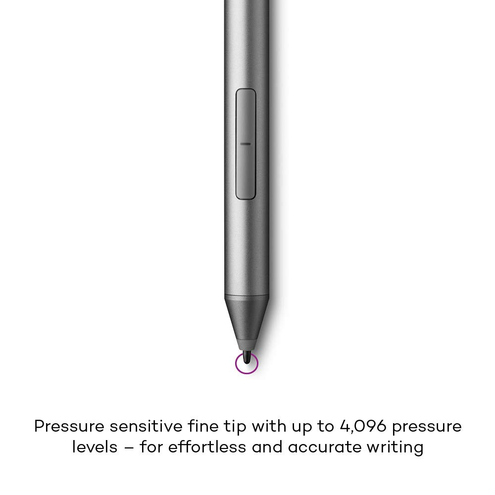 Foto 3 | Lápiz Capacitivo Wacom Bamboo Ink-active 2nd Gen 4096, Color Gris Presión - Venta Internacional.