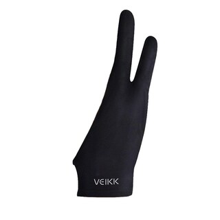Foto 1 | Guante De Artista Veikk Para Tableta De Dibujo, Tamaño Único, Color Negro - Venta Internacional.