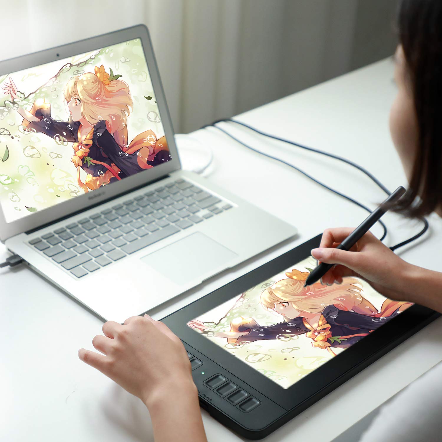 Foto 5 | Tableta De Dibujo Gaomon Pd1161 De 11.6 Pulgadas Con Lápiz Capacitivo Sin Batería - Venta Internacional.