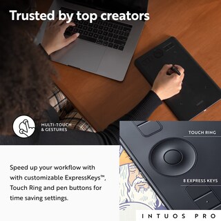 Foto 3 | Tableta De Dibujo Gráfico Wacom Intuos Pro Medium Bluetooth - Venta Internacional.
