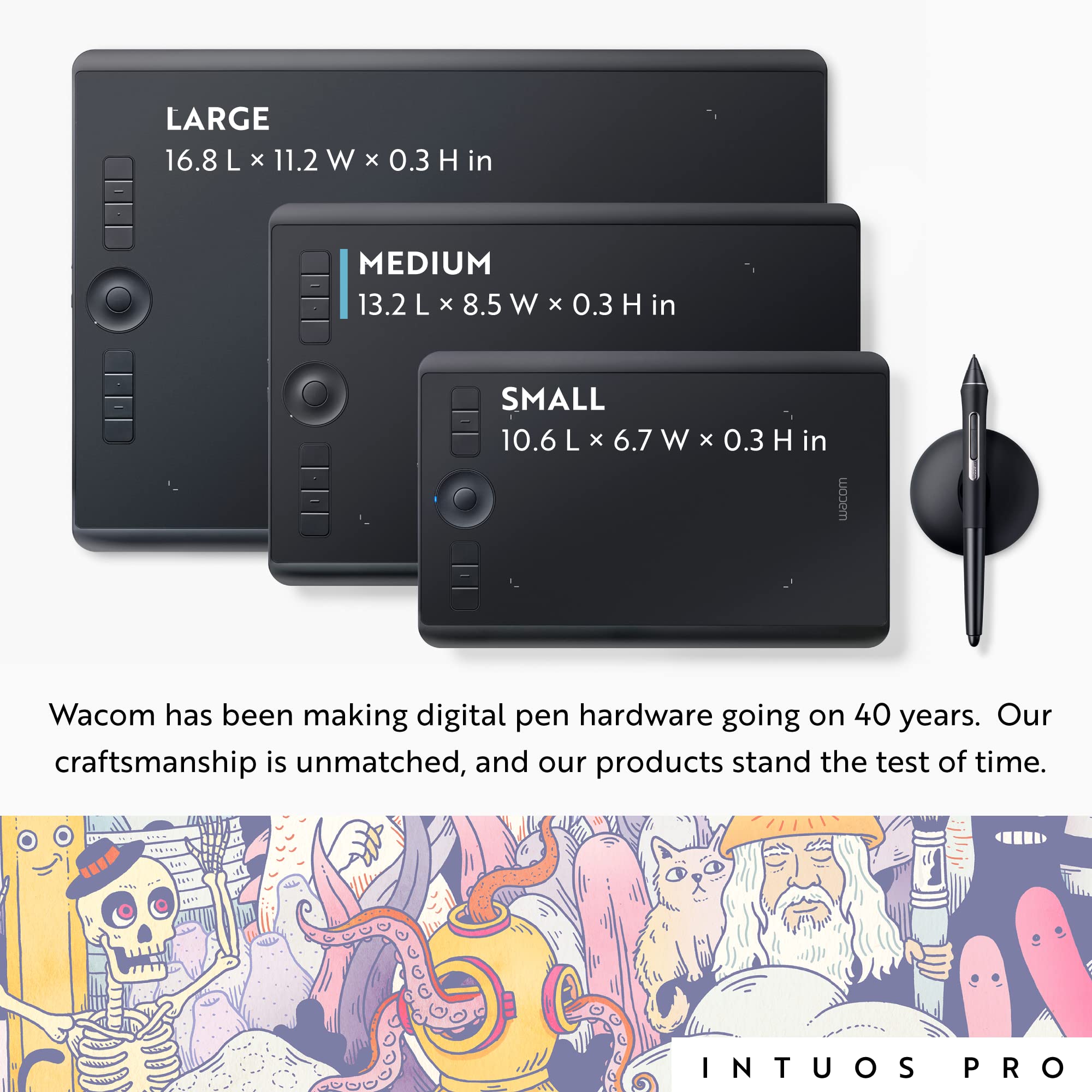 Foto 6 pulgar | Tableta De Dibujo Gráfico Wacom Intuos Pro Medium Bluetooth - Venta Internacional.
