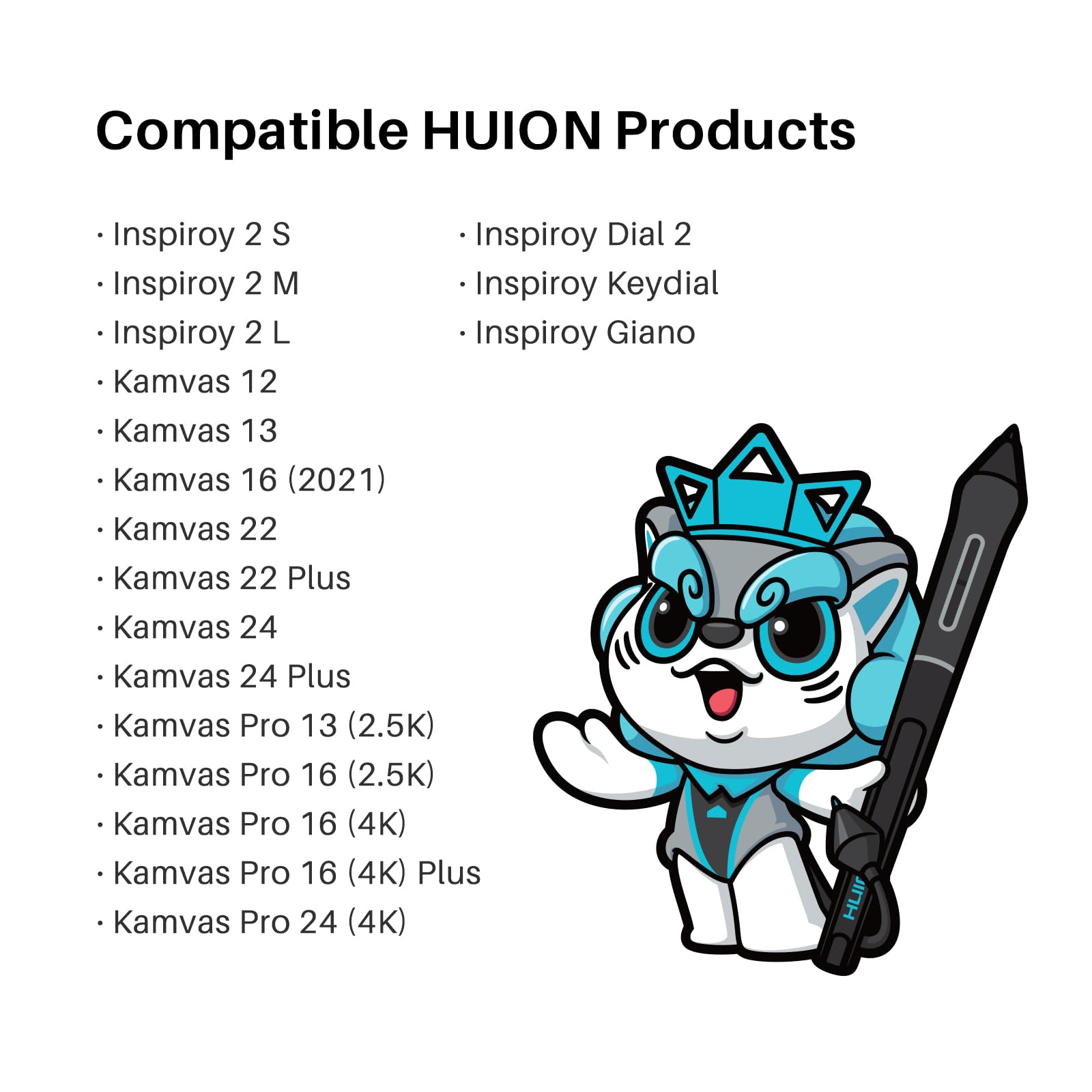Foto 6 | Lápiz Capacitivo Huion Slim Pen Pw550s Para Huion Inspiroy 2/giano/keydial/dial 2, Serie K12/k13/k16 - Venta Interna