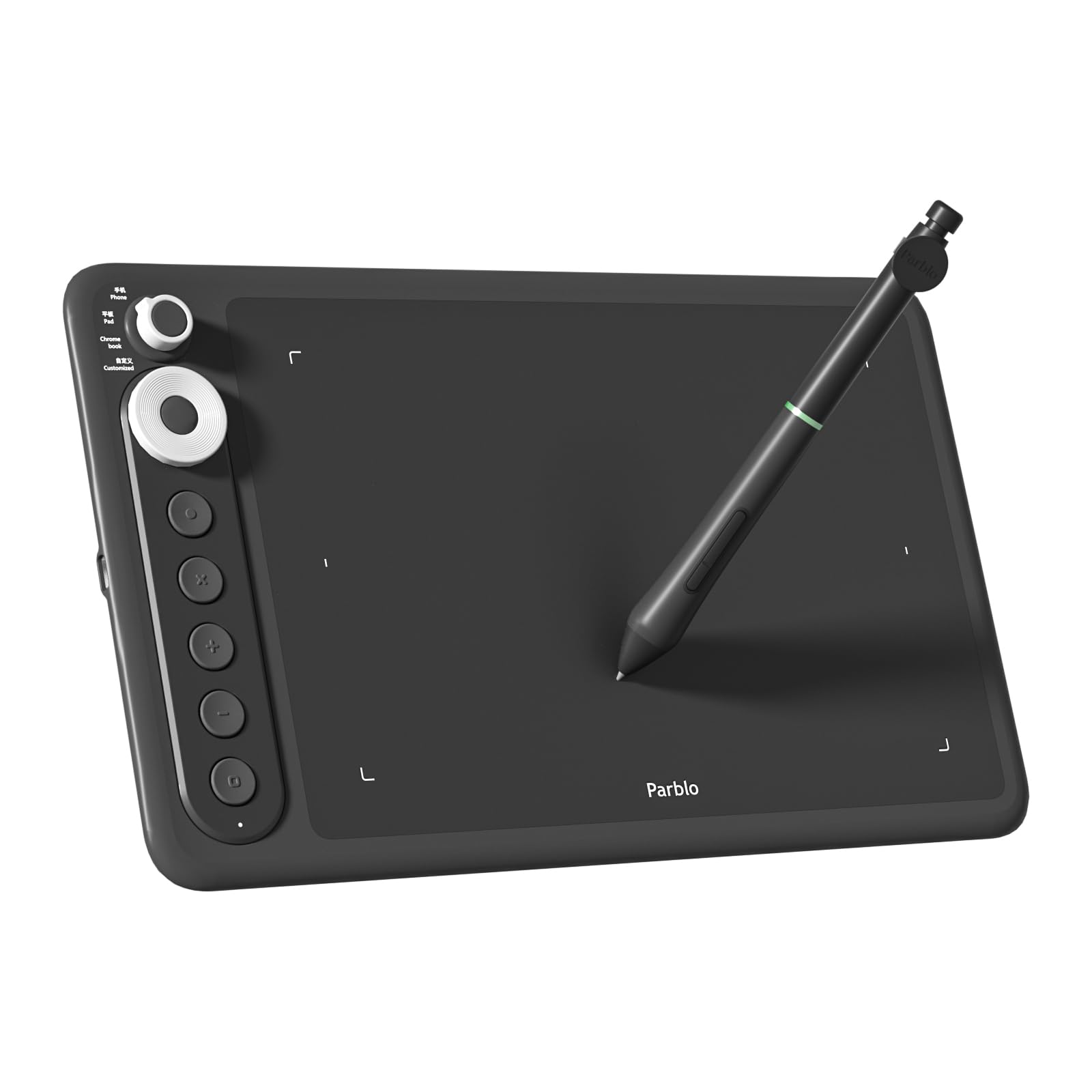 Foto 1 | Tableta De Dibujo Parblo Intangbo X7 18,3 X 11,4 Cm Con Stylus S01 - Venta Internacional.