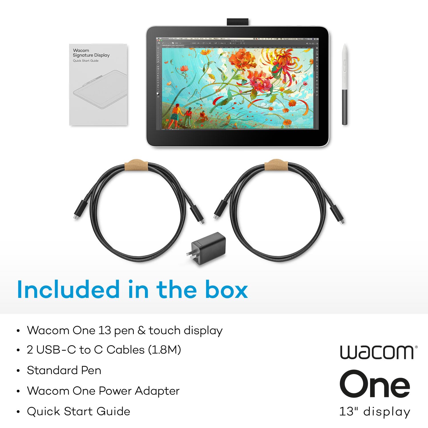 Foto 7 pulgar | Tableta De Dibujo Wacom One 13 Con Pantalla Táctil Full Hd De 13 3'' - Venta Internacional.