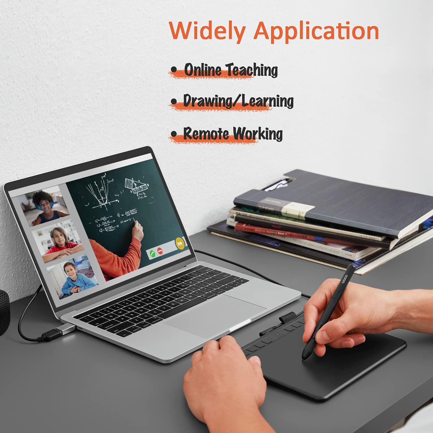 Foto 7 pulgar | Tableta De Dibujo Gráfico Ugee S640 Con Lápiz Óptico Sin Batería - Venta Internacional.
