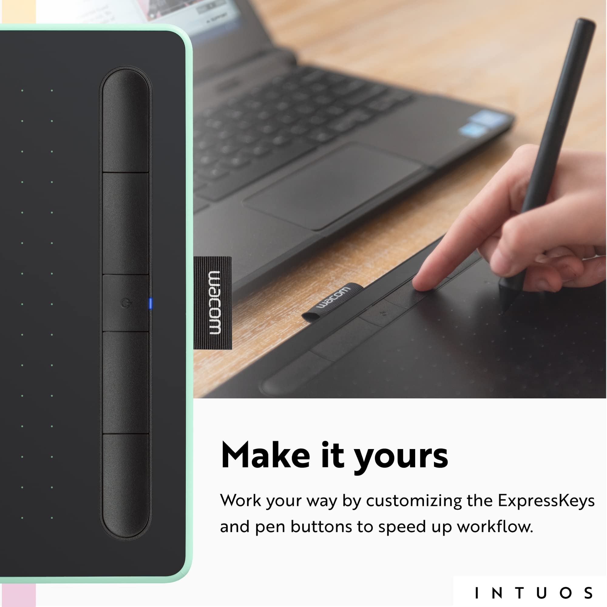 Foto 4 pulgar | Tableta De Dibujo Gráfico Wacom Intuos Small Bluetooth - Venta Internacional.