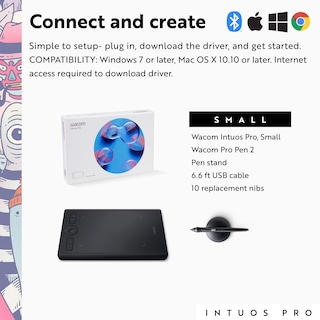 Foto 7 | Tableta De Dibujo Wacom Intuos Pro Bluetooth Pequeña De 10 6 X 6 7 Pulgadas - Venta Internacional.