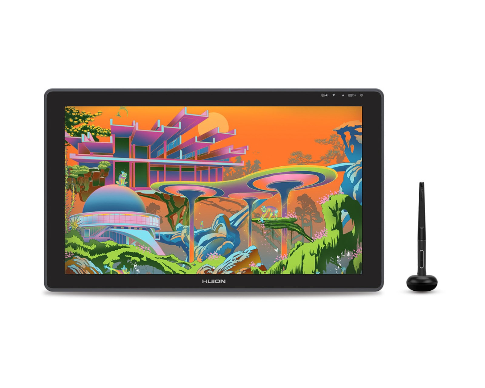 Tableta Gráfica Monitor Huion Kamvas 22 Plus $12,999